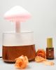 rose essential oil with diffuser