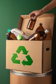 recycle to reduce plastic waste